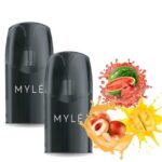 buy Peach Mango Watermelon MYLE Meta V5 Pod in uae