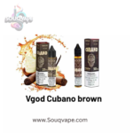 Vgod saltnic E liquid cubano brown in Dubai UAE