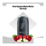 Red Apple MYLE Meta V5 Pods in dubai - Image 3
