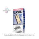 Waka Blade 50000 Puffs Disposable Vape In UAE Blade Series with 3 Power Modes & Smooth Nicotine Hit - Image 4