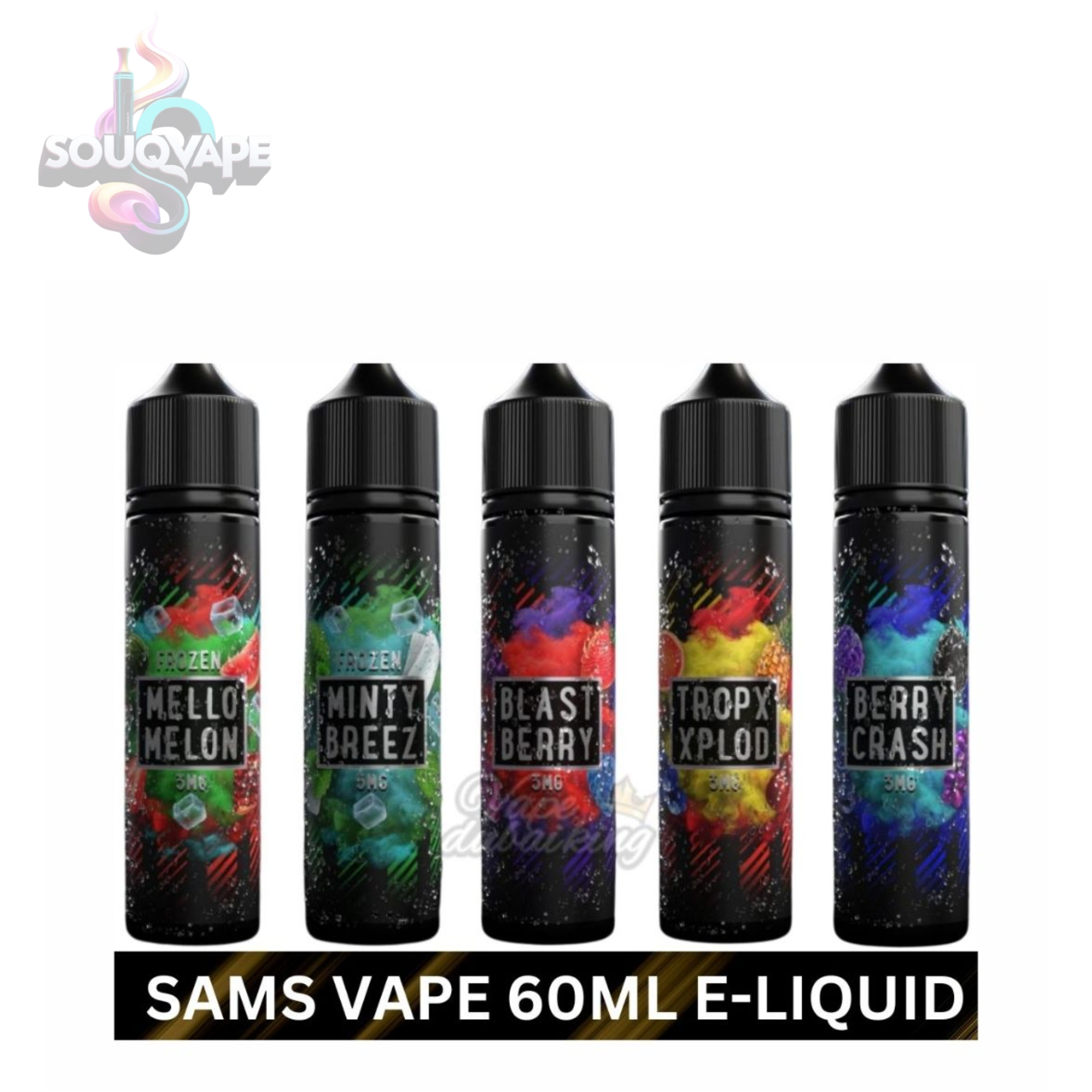 Souqvape (6) Sams Vape 60ml E-liquid 12mg In Dubai UAE - Image 1
