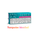 IQOS TEREA Turquoise Menthol (Italy/UAE) – Cool, Refreshing Heat-Not-Burn Tobacco Sticks for IQOS ILUMA