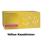 IQOS TEREA Yellow Kazakhstan – Bright Citrus Menthol Heat-Not-Burn Sticks for ILUMA